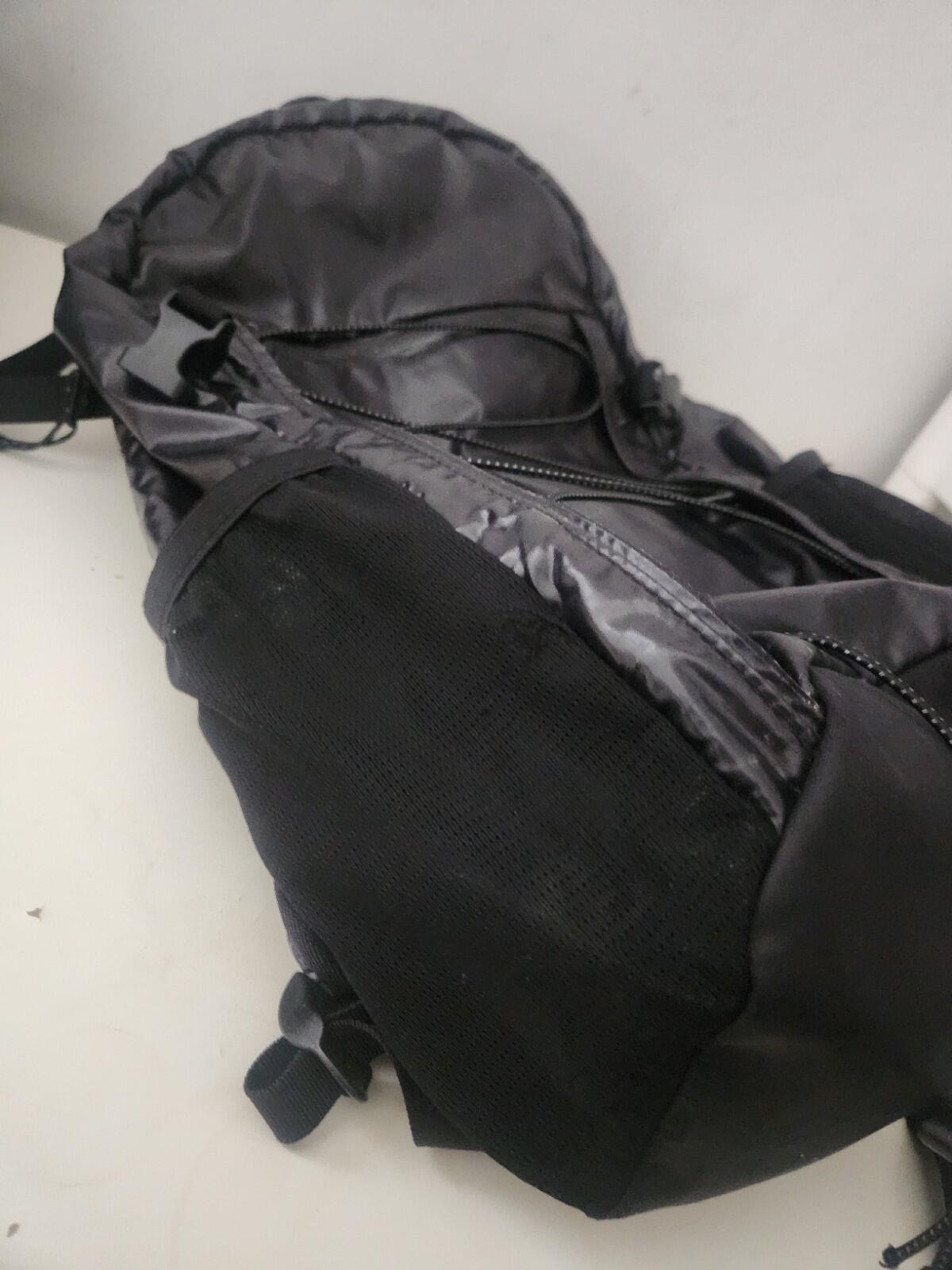 FW17 Supreme black backpack Cordura Fabric box logo Reflective text 20L Bag