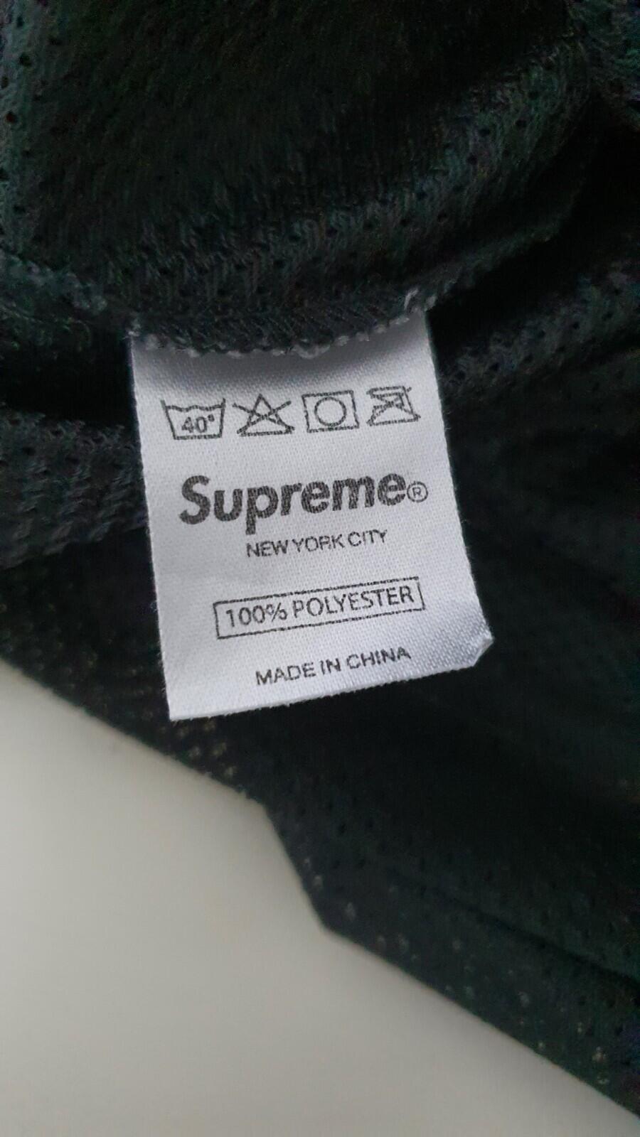 SS09 Supreme Appletown Mesh Tank Top Black Playboy Size L