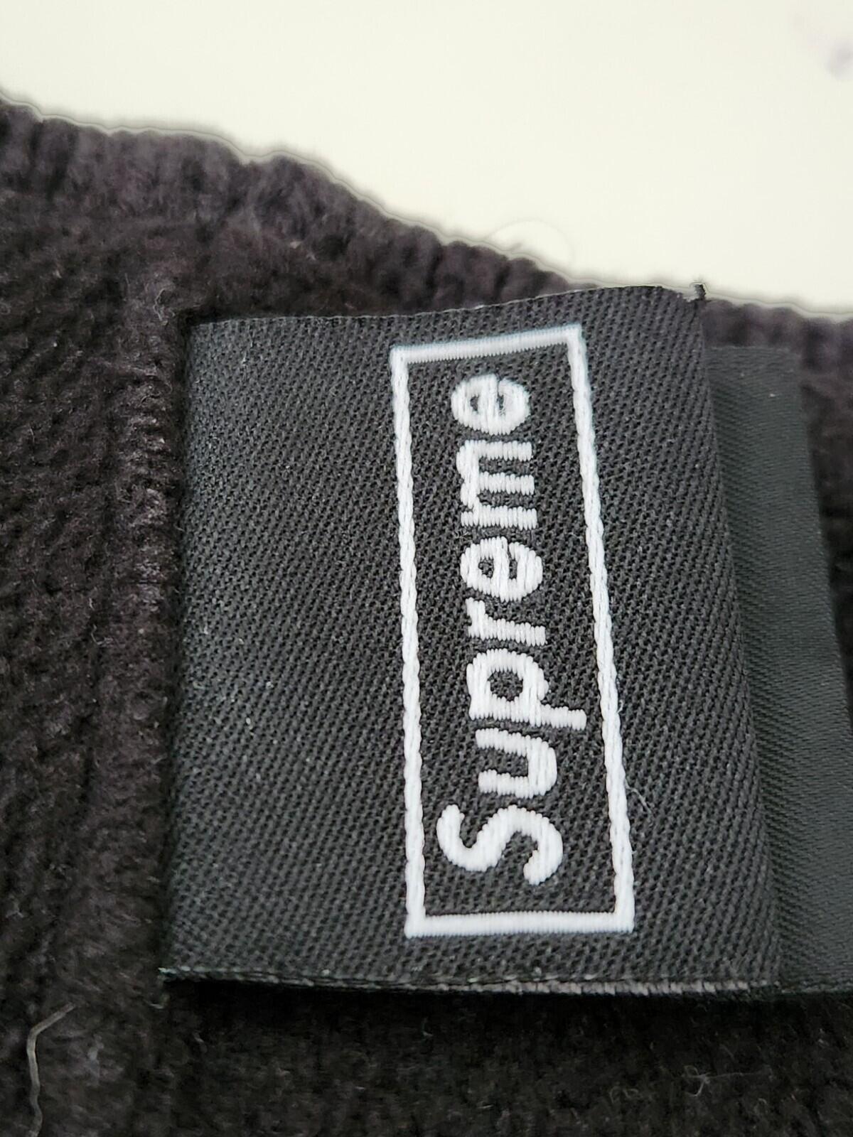FW18 Supreme New Era Sequin Arc Logo Headband Black