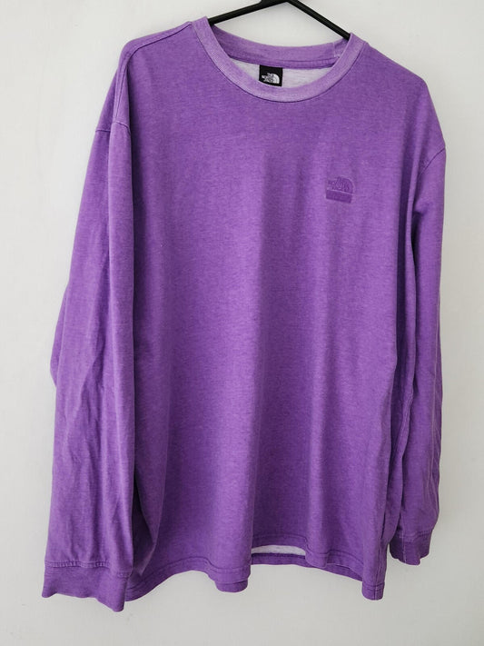 FW22 Supreme x The North Face Pigment Printed L/S Top Large L T-Shirt TNF