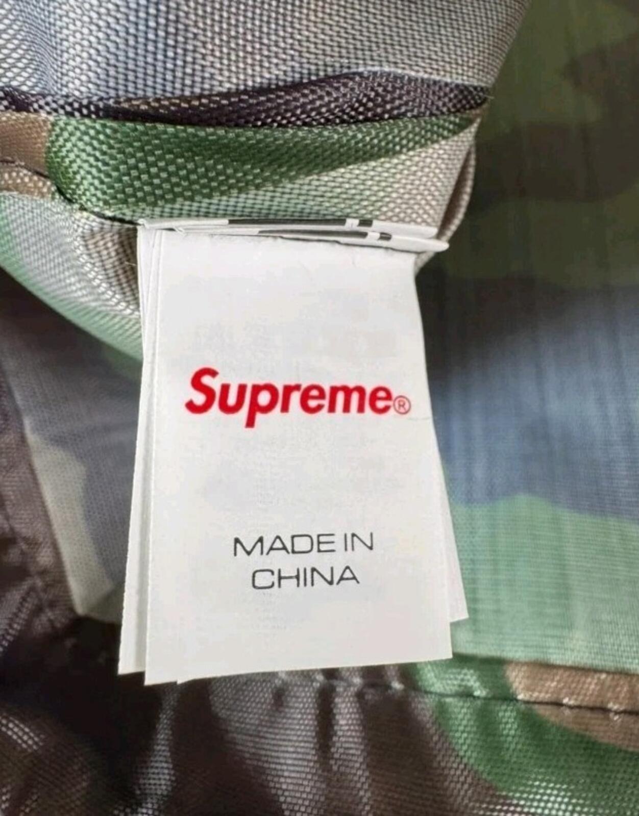 FW25 Supreme Laundry Bag Camo 61 x  91.4cm Polyester Red Box Logo