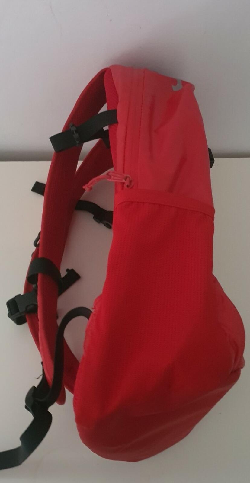 FW17 Supreme red backpack Cordura Fabric box logo Reflective text Rucksack