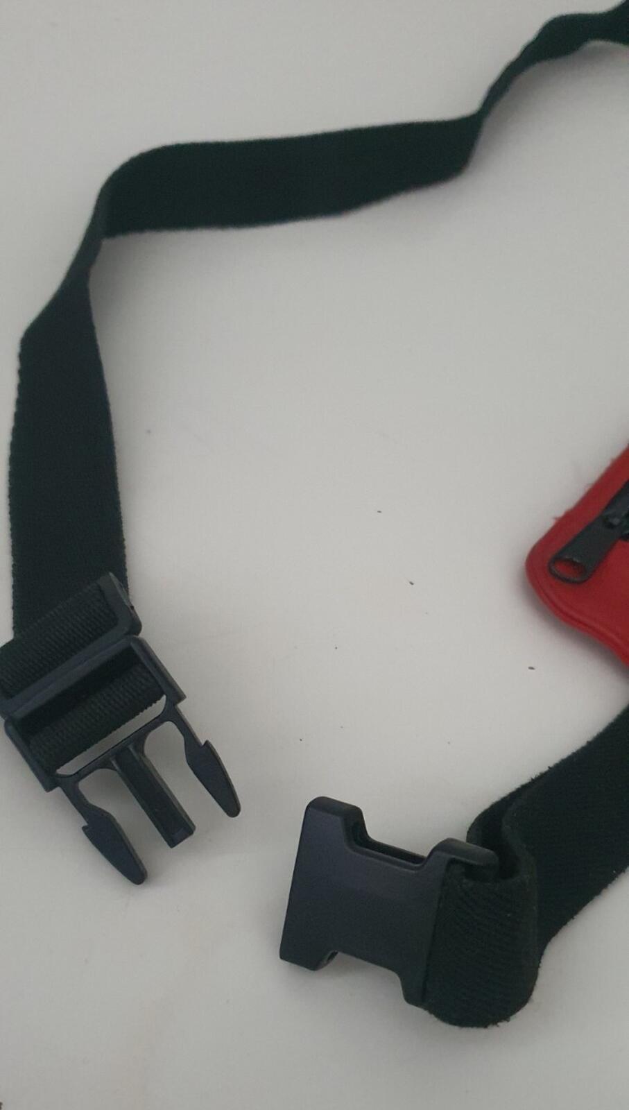 SS19 Supreme Leather Waist / Shoulder Pouch Bag Red