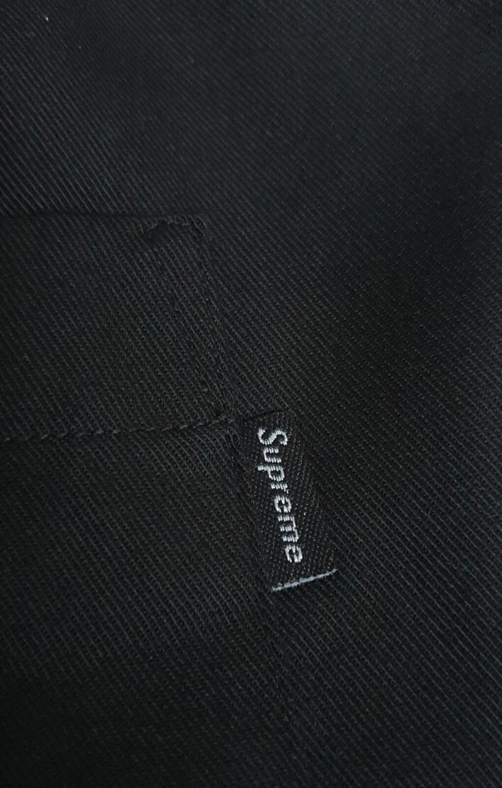 FW17 Supreme Gonz Ramm S/S Work Shirt Size M medium Mark Gonzales Supream Black