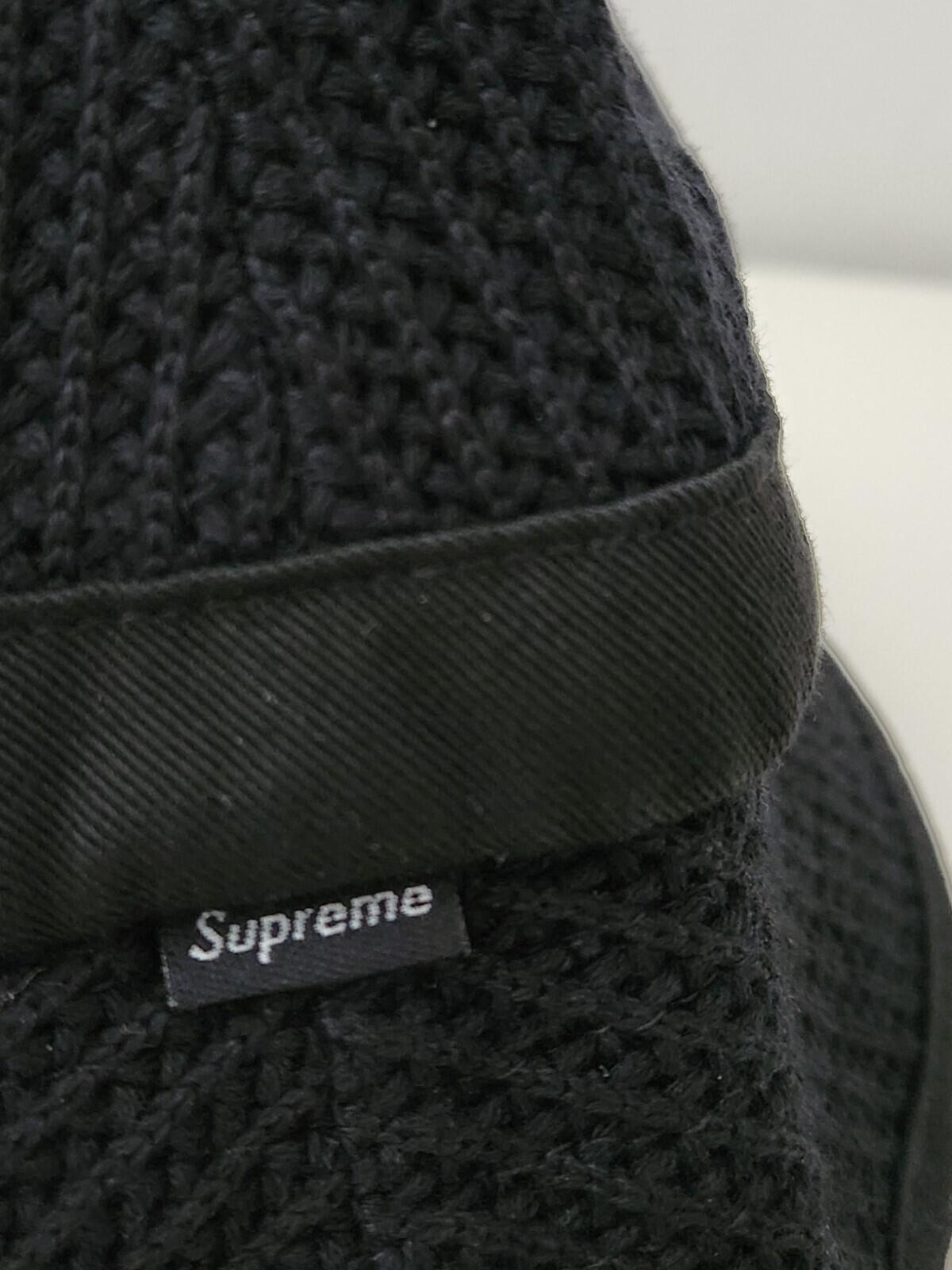 SS21 Supreme String crusher size S/M black bucket hat small / medium New Mesh