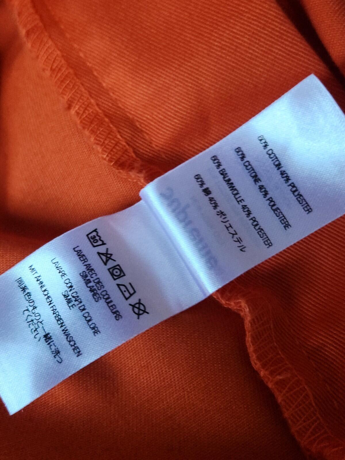 FW21 Supreme work pant size 32 Orange trousers pants W32 L32