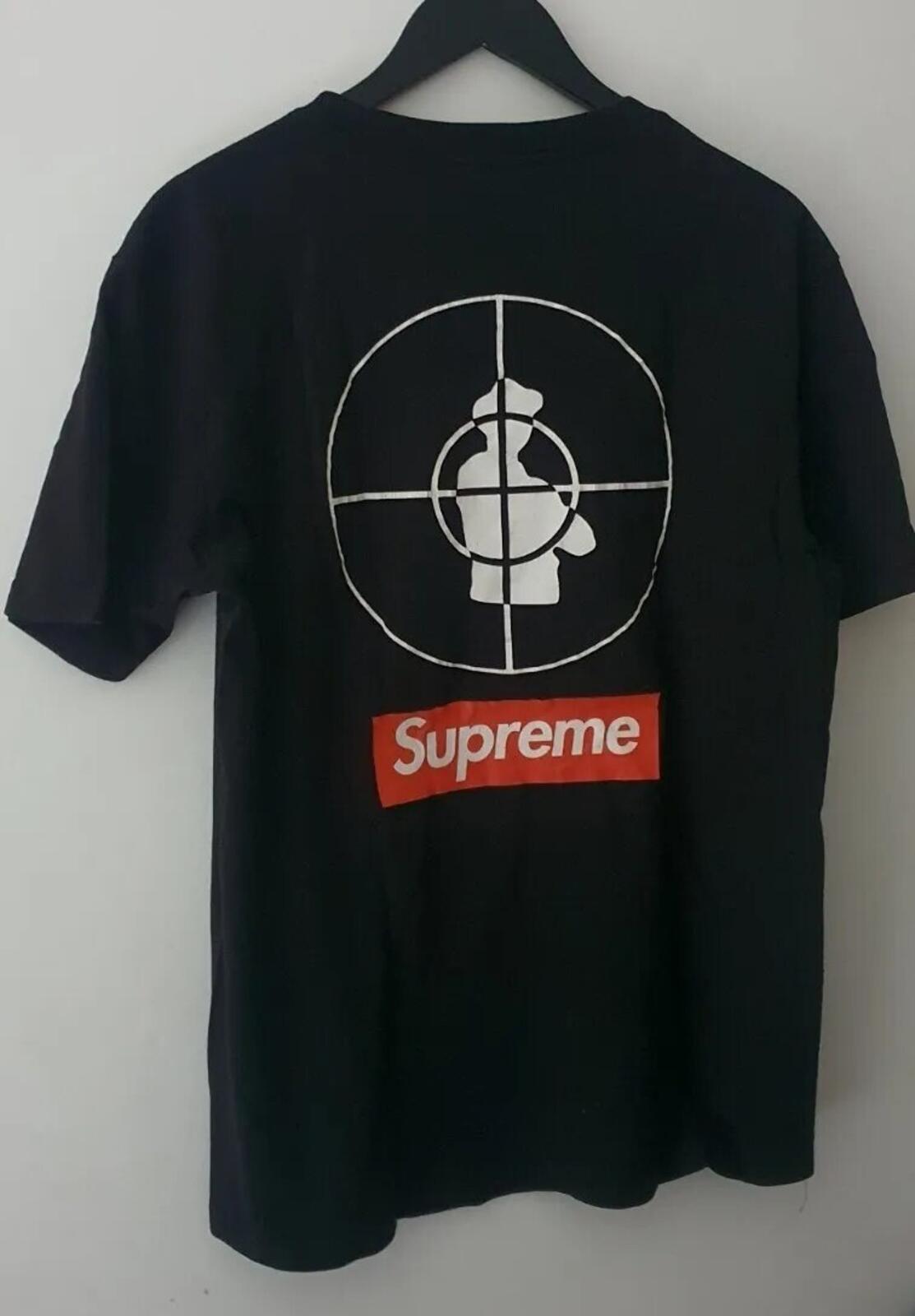SS06 Supreme x Public Enemy Tee Black Size L