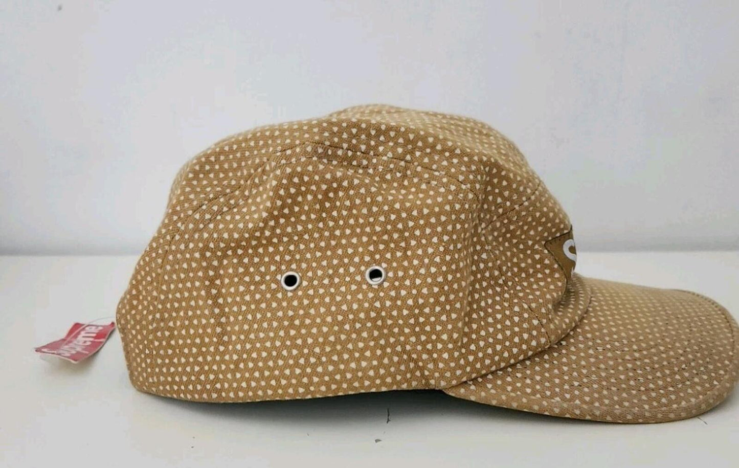 SS12 SUPREME Foulard Camp Cap Yellow Box Logo Hat New Vintage 2012 Triangles