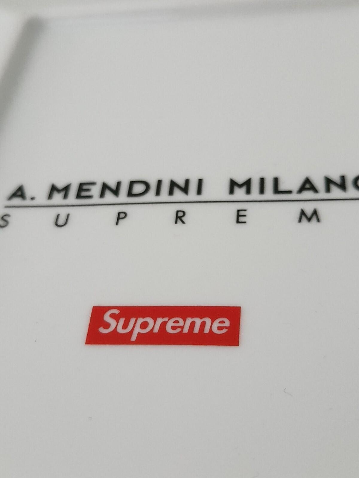 SS16 Supreme A. Mendini Milano large ashtray ceramic Multicolour tray Accessory