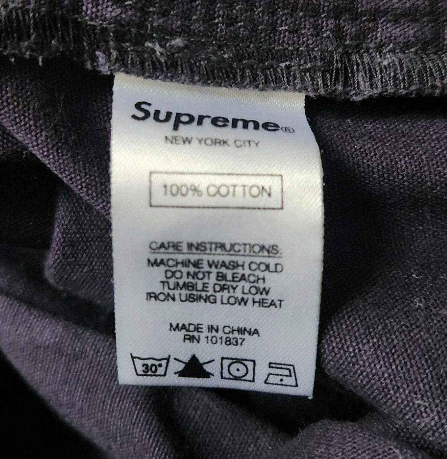 FW21 Supreme Cargo Pant Navy Size 34 W34 L32