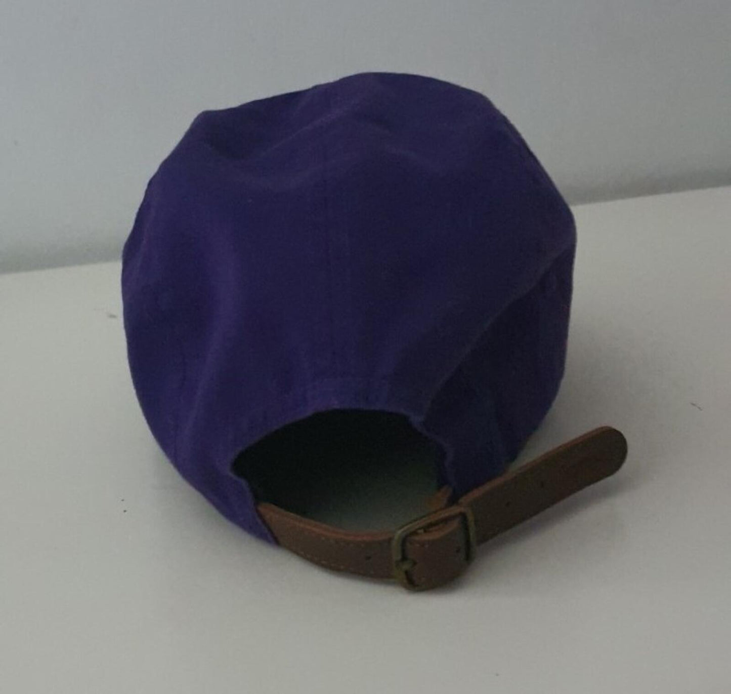 FW21 Supreme Washed Chino Twill Camp Cap Purple