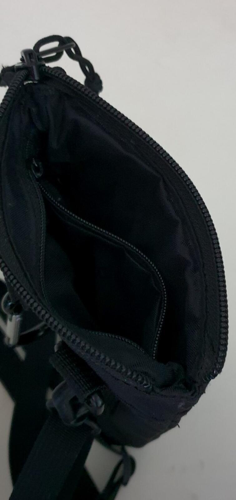 FW19 Supreme shoulder bag neck utility pouch Cordura nylon black water resistant