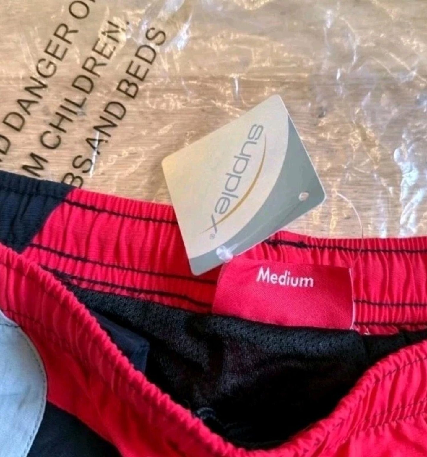SS20 Supreme Big Letter Track Jacket + Water Shorts Set Size M