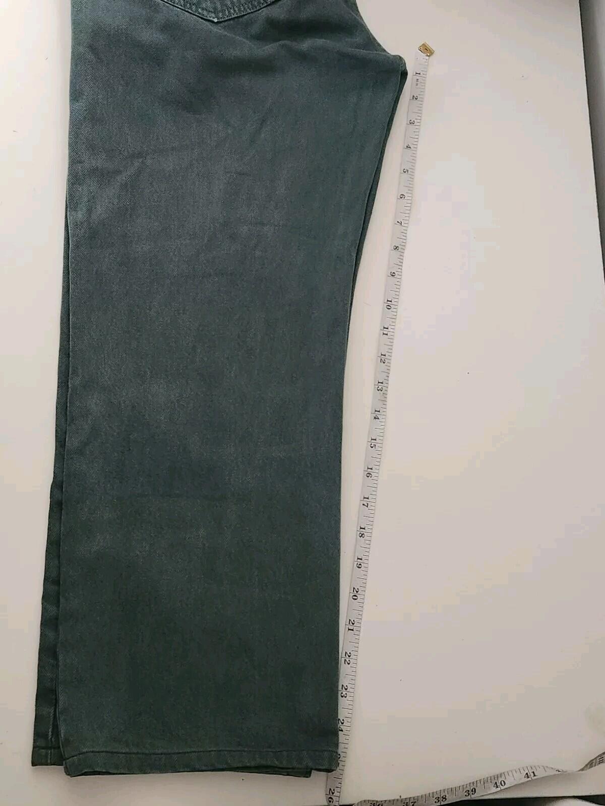 SS18 Supreme jeans regulares lavados Talla 30 Pantalones verde oscuro W30 L25 denim de estrellas