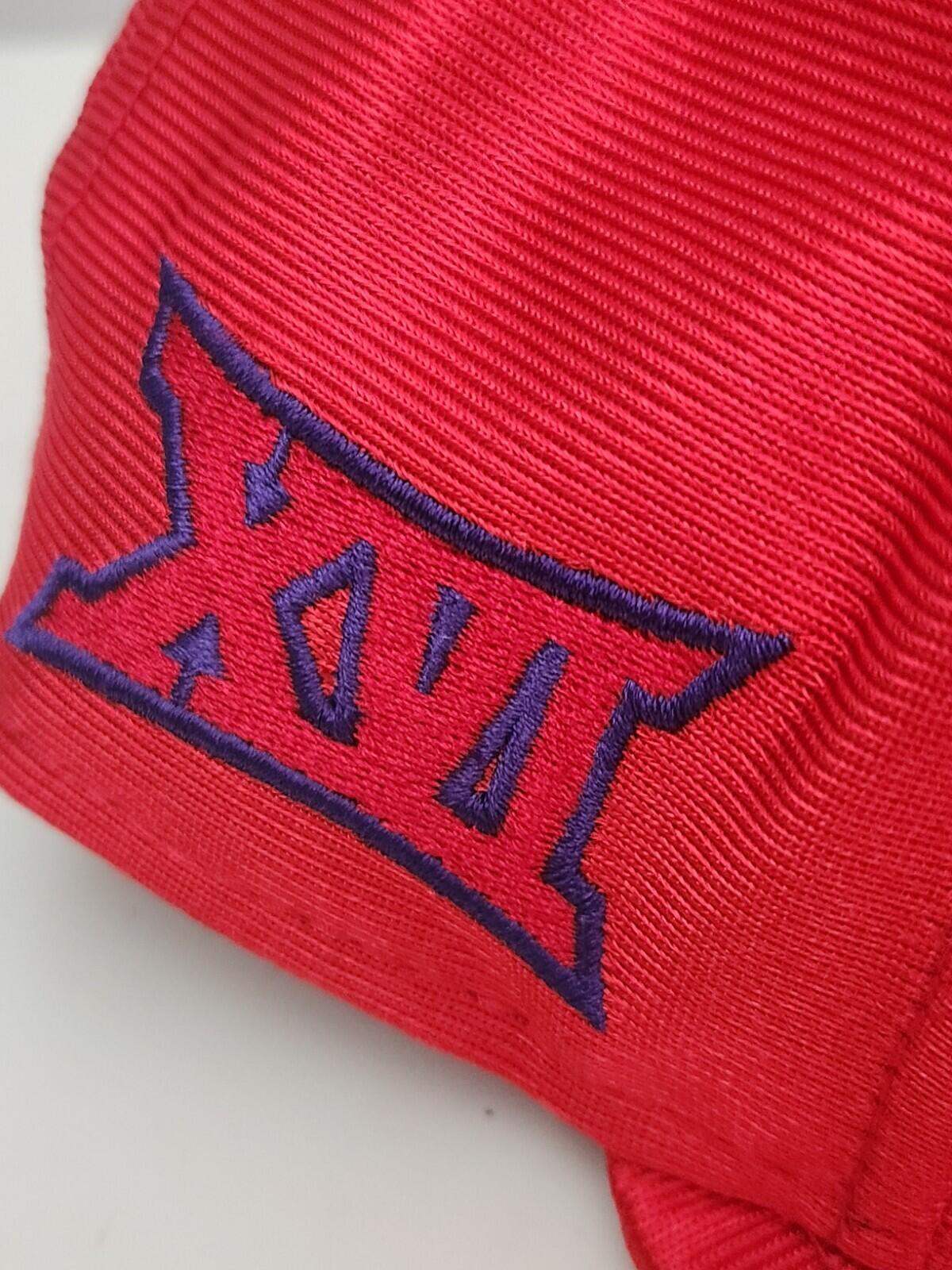 SS16 Supreme Dazzle Box Logo New Era Red Fitted cap hat size 7 3/8