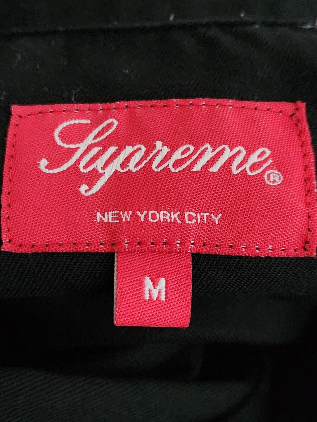SS22 Supreme F UCK Everything S/S work shirt black size M Medium
