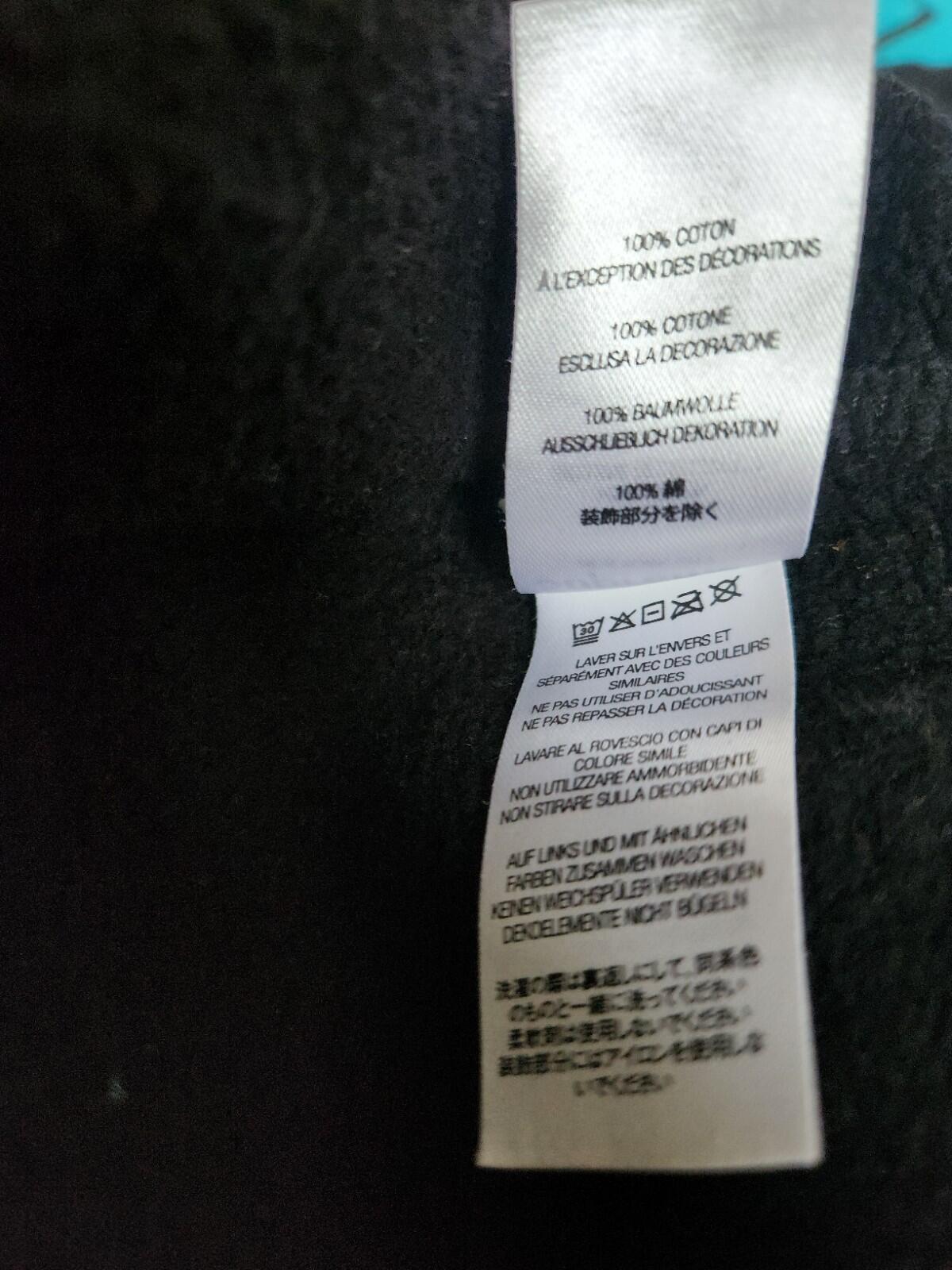 FW21 Supreme Reflective Hooded Sweatshirt Black hoodie size M medium
