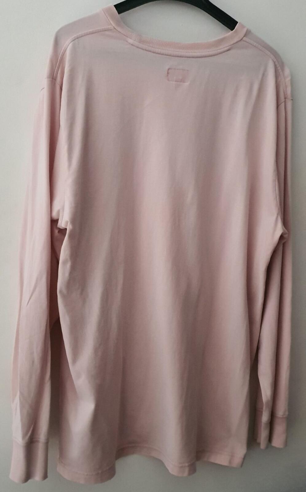 FW17 Supreme Overdyed L/S Top Pink Size XL