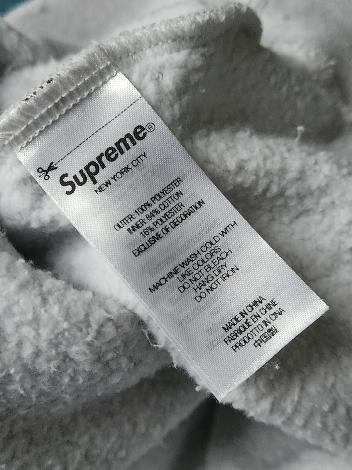 SS22 Supreme Baseball-Trikot Kapuzenpullover Schwarz Größe XL