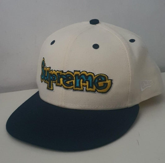 Gorra SS21 Supreme Gonz Logo New Era 7 3/4 Natural snapback Mark Gonzales