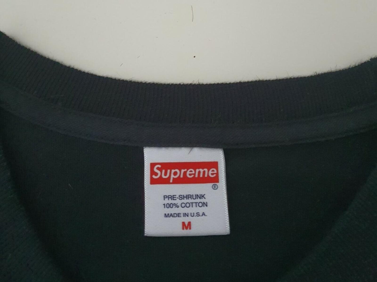 SS19 Supreme Gilbert & George Life Tee Black Size M