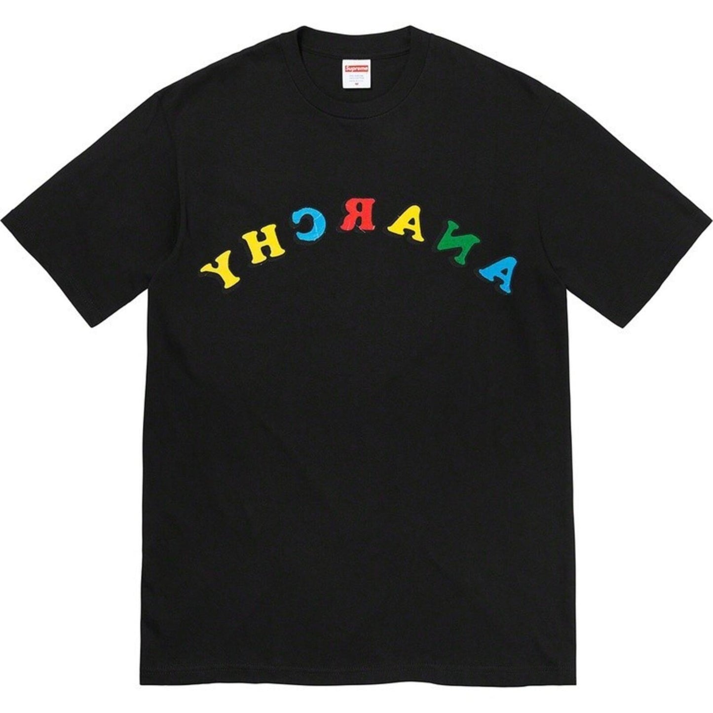 SS21 Supreme x Jamie Reid Anarchy Tee Black Size M