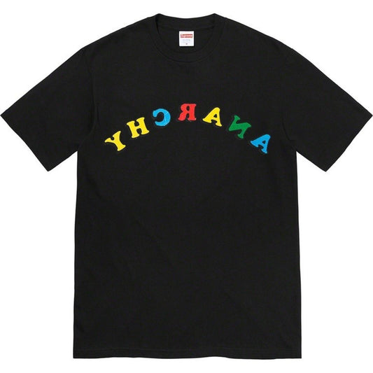 SS21 Supreme x Jamie Reid Anarchy Tee Negra Talla M