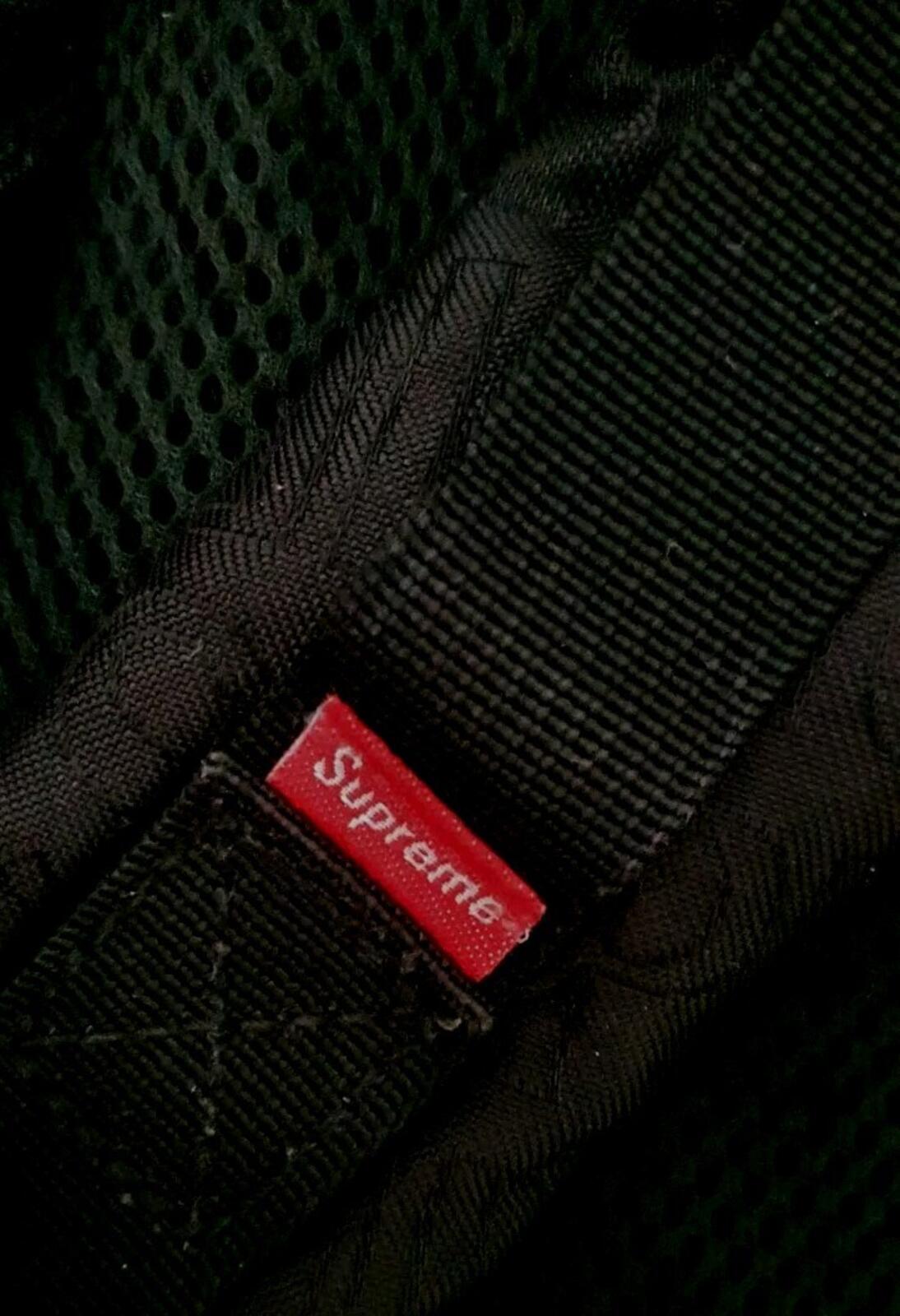 SS19 Supreme Black Backpack Schwarz