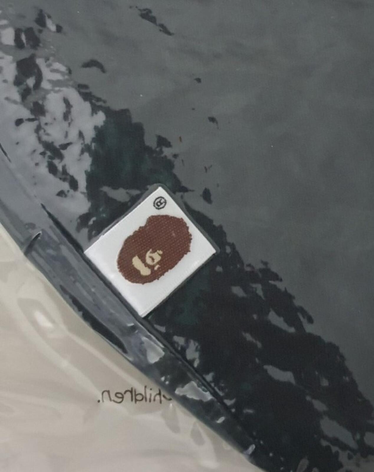 A BATHING APE ape head cushion Pillow brown 46 cm x 36 cm cotton BAPE Accessory