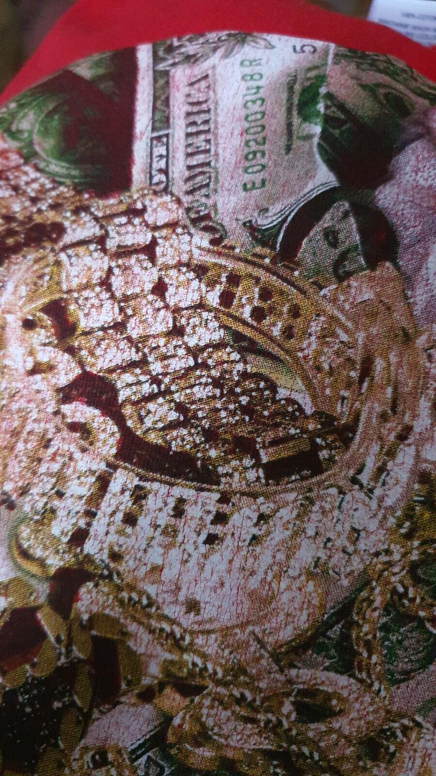 SS20 Supreme Bling red Tee size S small T-shirt