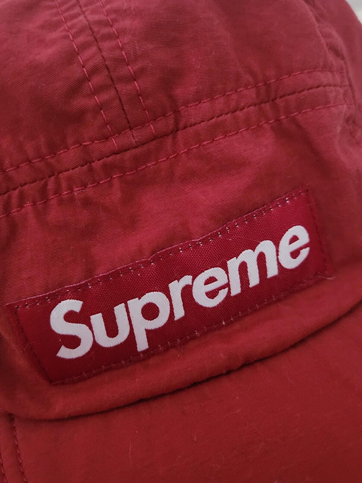 SS12 Supreme Nylon Soft Bill Camp Cap Burgundy