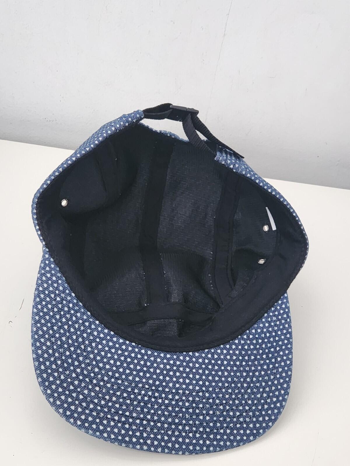SS12 SUPREME Foulard Camp Cap Blue Box Logo Hut Selten Vintage 2012 Punkte Dreiecke