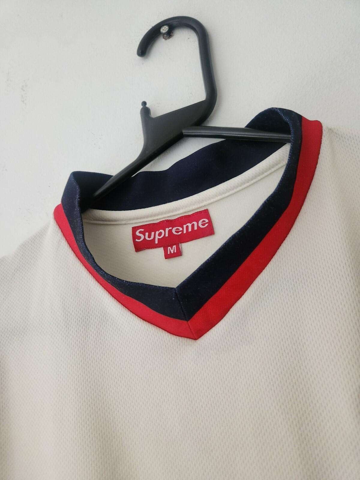 Supreme 2004 NY Team Jersey Vintage Tee Cream T-shirt Top Size M Medium