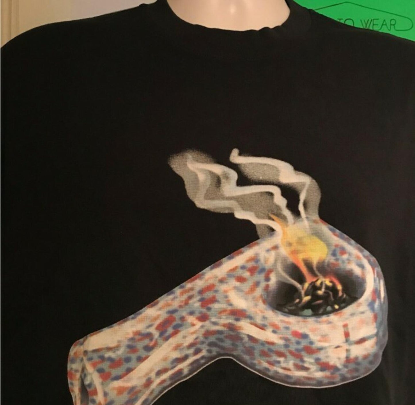 AW17 Palace Skateboards Machine T-Shirt Größe M Schwarz