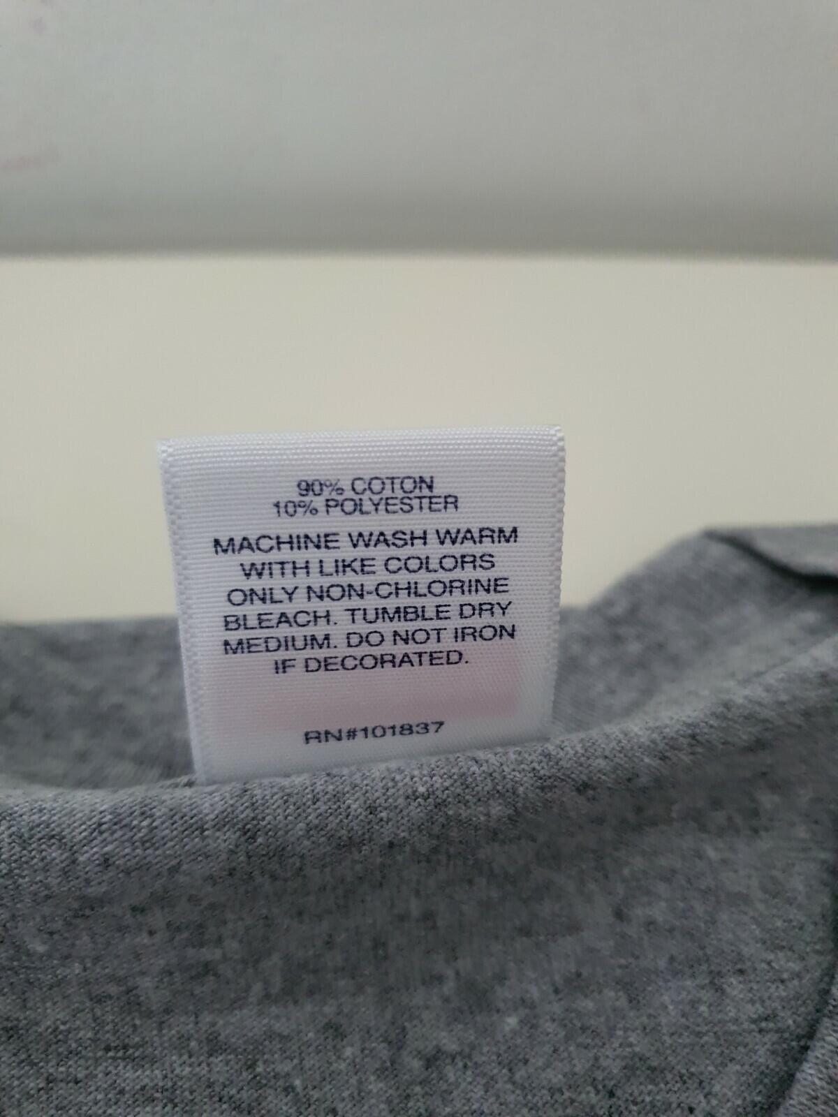 SS18 Supreme Fiorenza tee M medium heather grey T-shirt Suprema Made In USA