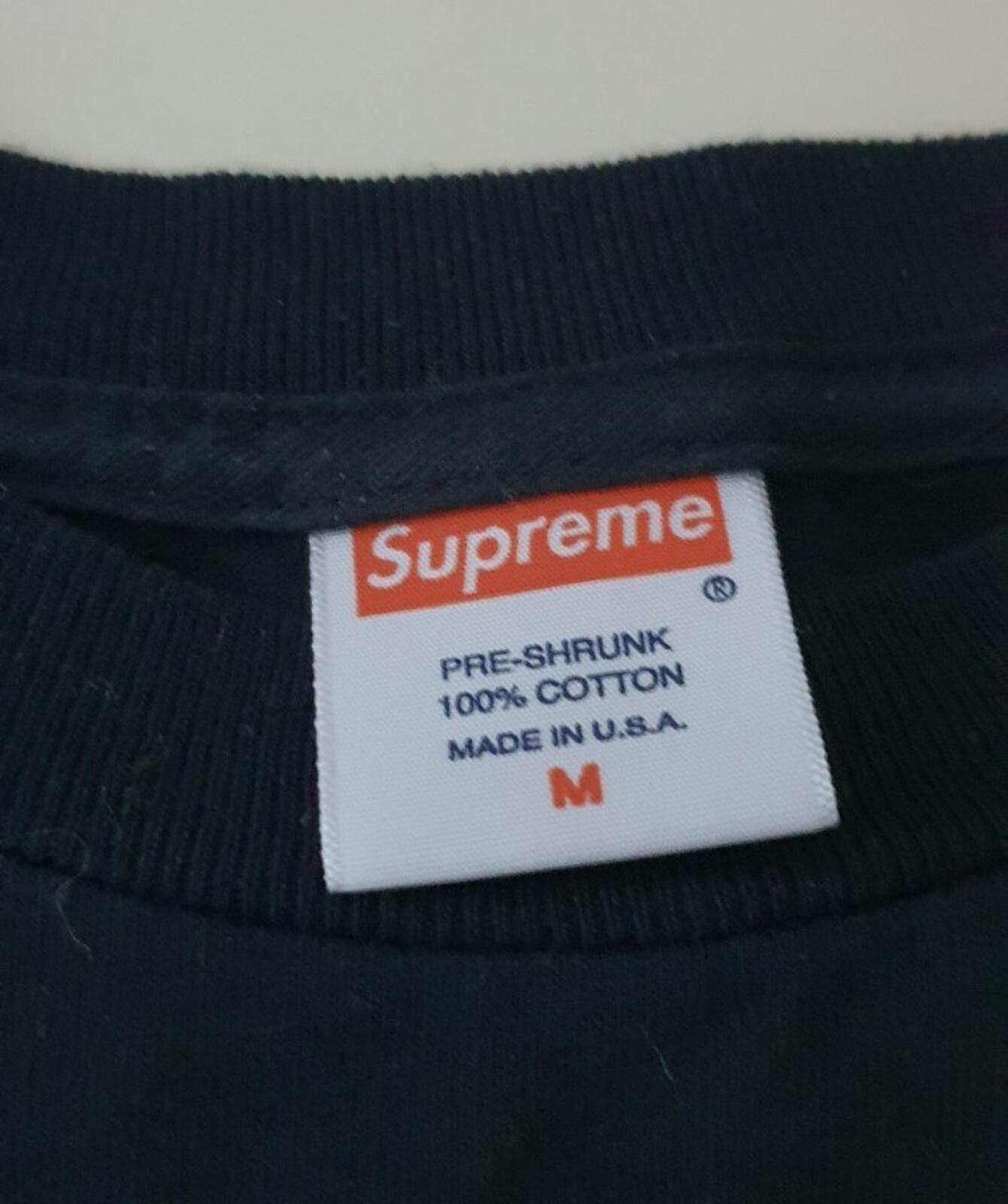 SS06 Supreme x Public Enemy Tee Black Size M