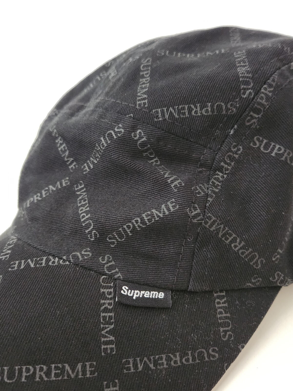 2003 Supreme Vintage Camp Cap Schwarz