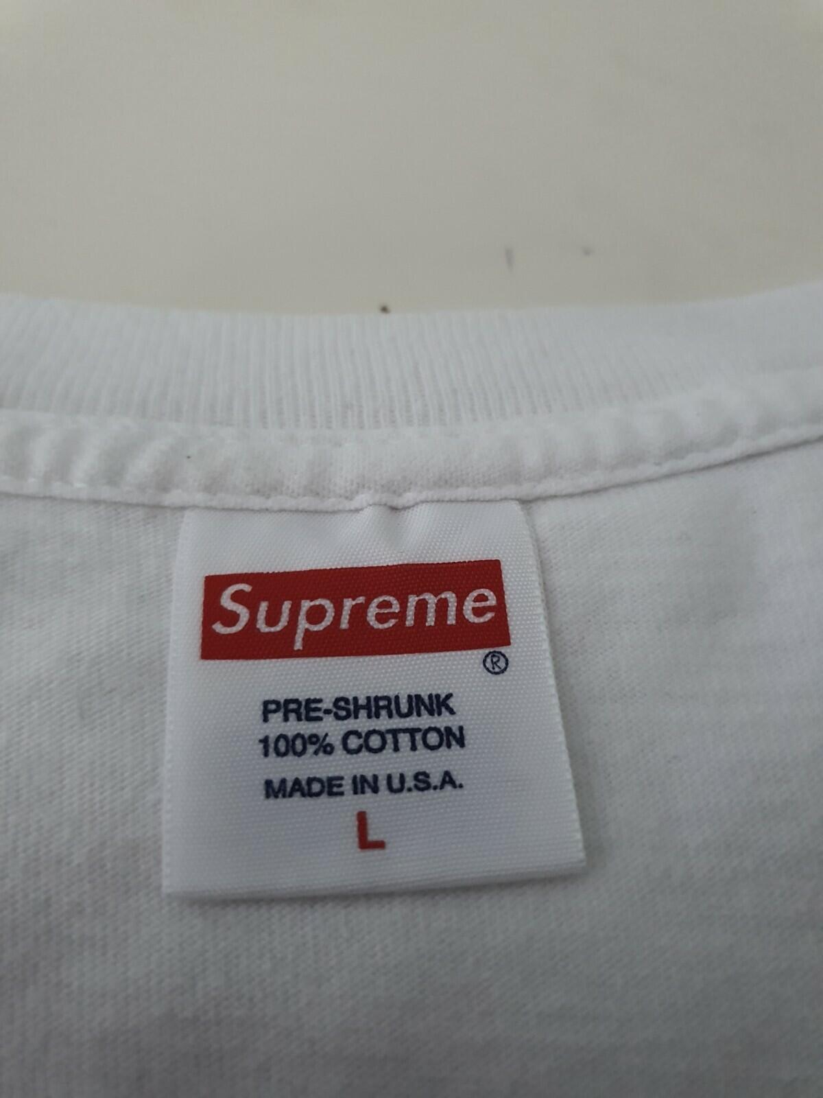 SS14 Supreme x Dead Kennedys Tee White Size L