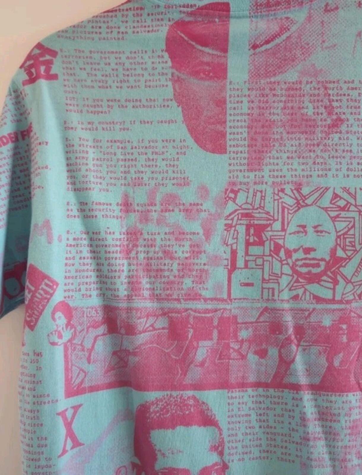 SS07 Supreme Malcolm X Ultraman Anime Manga Tee Size M