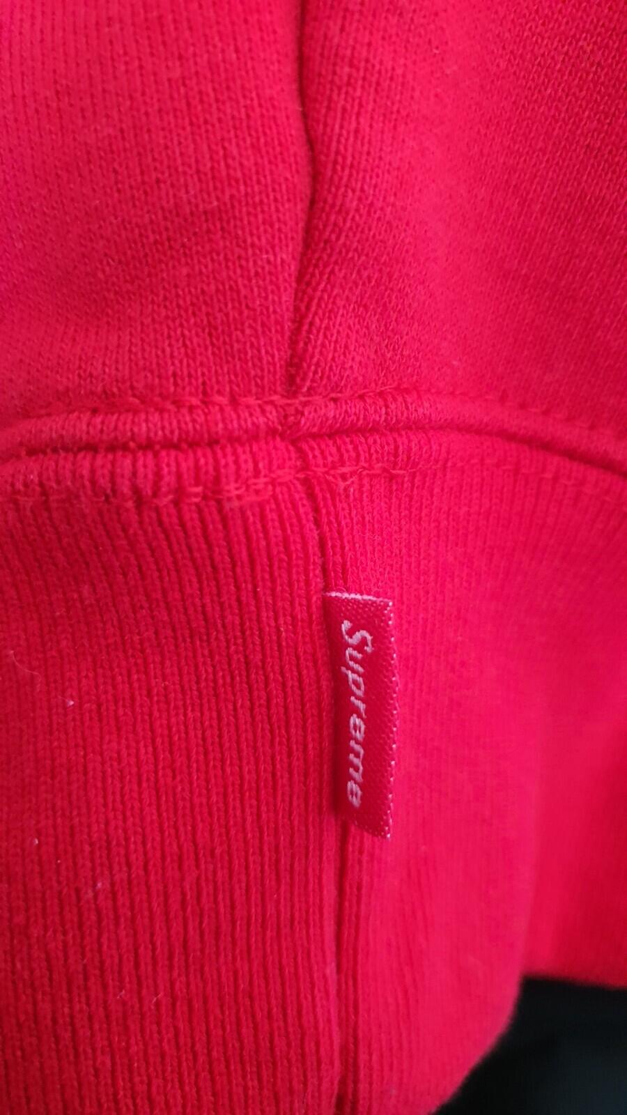 SS21 Supreme Laser Cut S Logo Hooded Sweatshirt Red Size XL