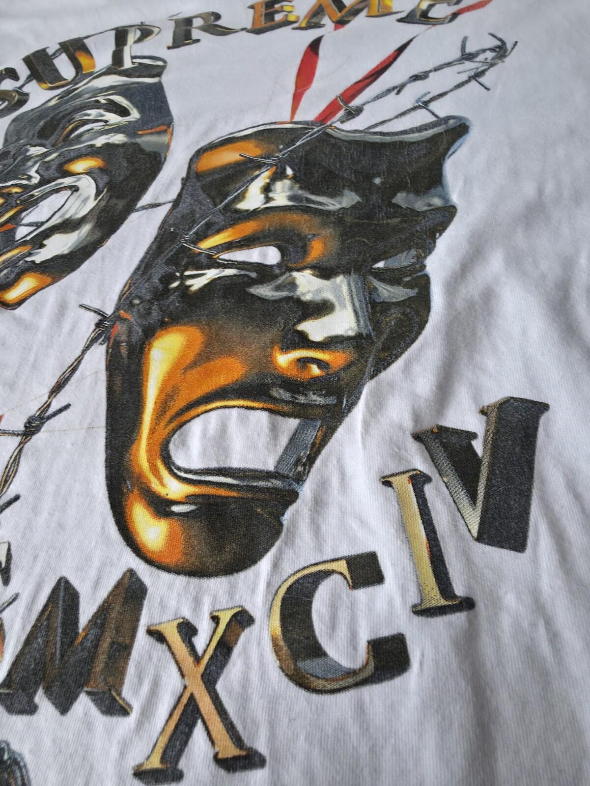 SS20 Supreme Laugh Now Camiseta Blanca Talla XL