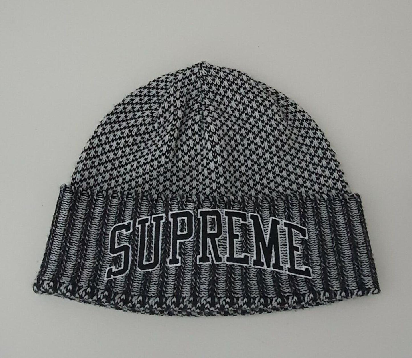 FW20 Supreme Fair Isle black Beanie