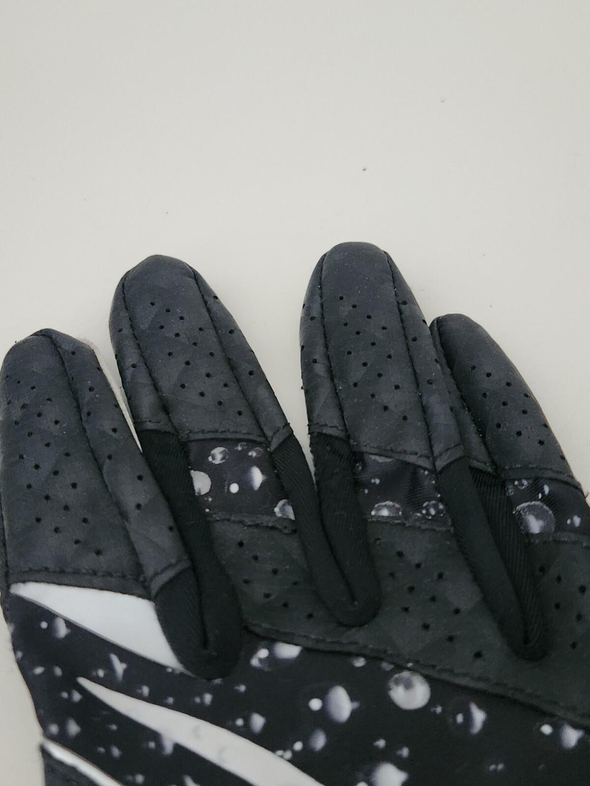 FW18 Supreme x Nike Vapor Jet 4.0 Football Gloves Black Size L