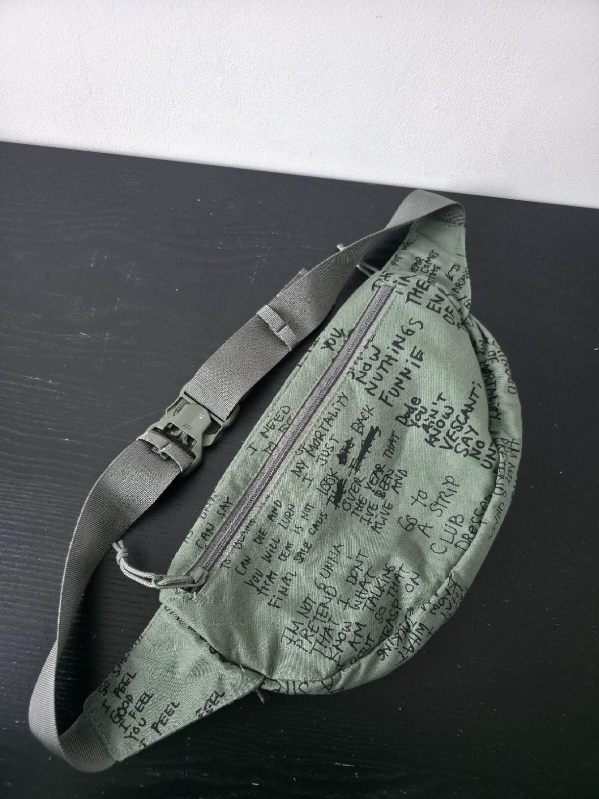 SS23 Supreme Field Waist Bag Olive Gonz Water Resistant