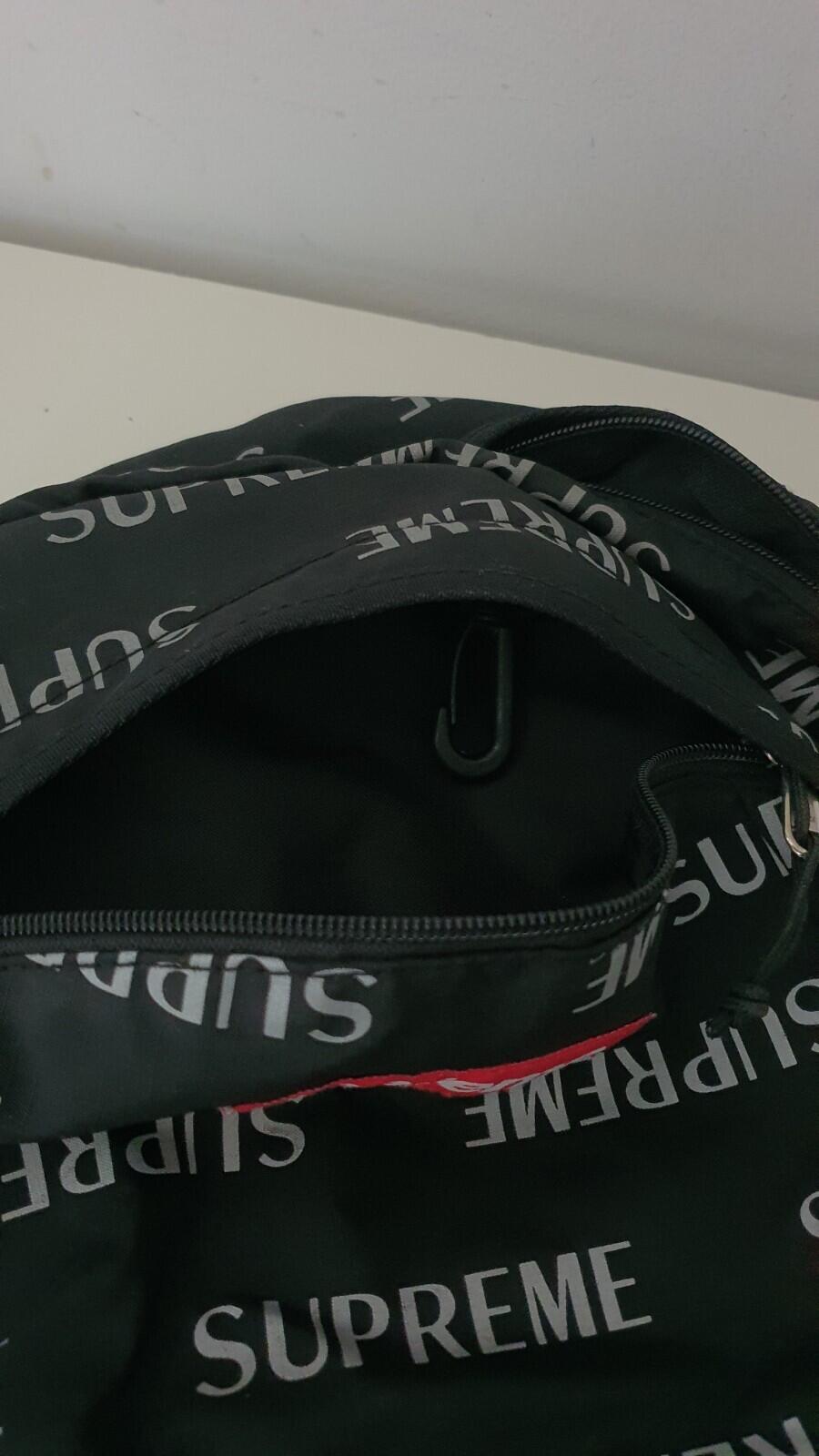 Mochila FW16 Supreme 3M Reflective Repeat (negra)
