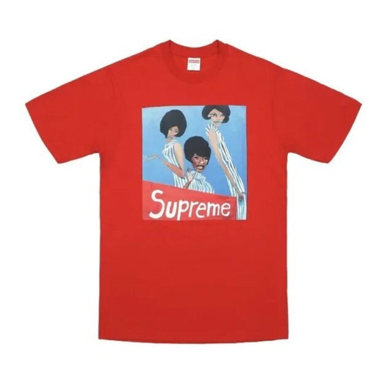 FW18 Supreme Group tee camiseta roja talla XL nueva y sin abrir
