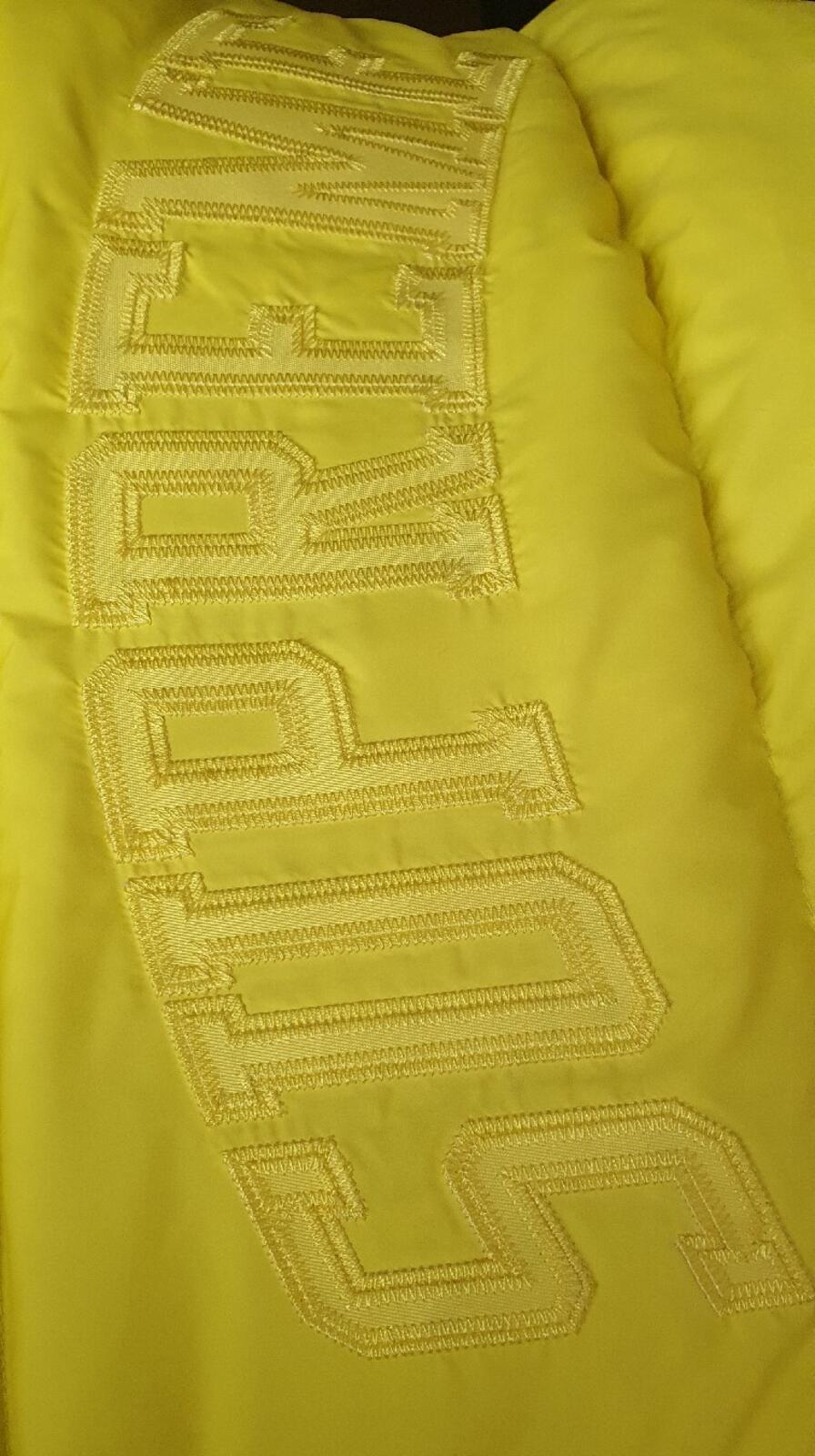 SS18 Supreme Gradient Puffy jacket S Small Duck Down Fill Water Resistant