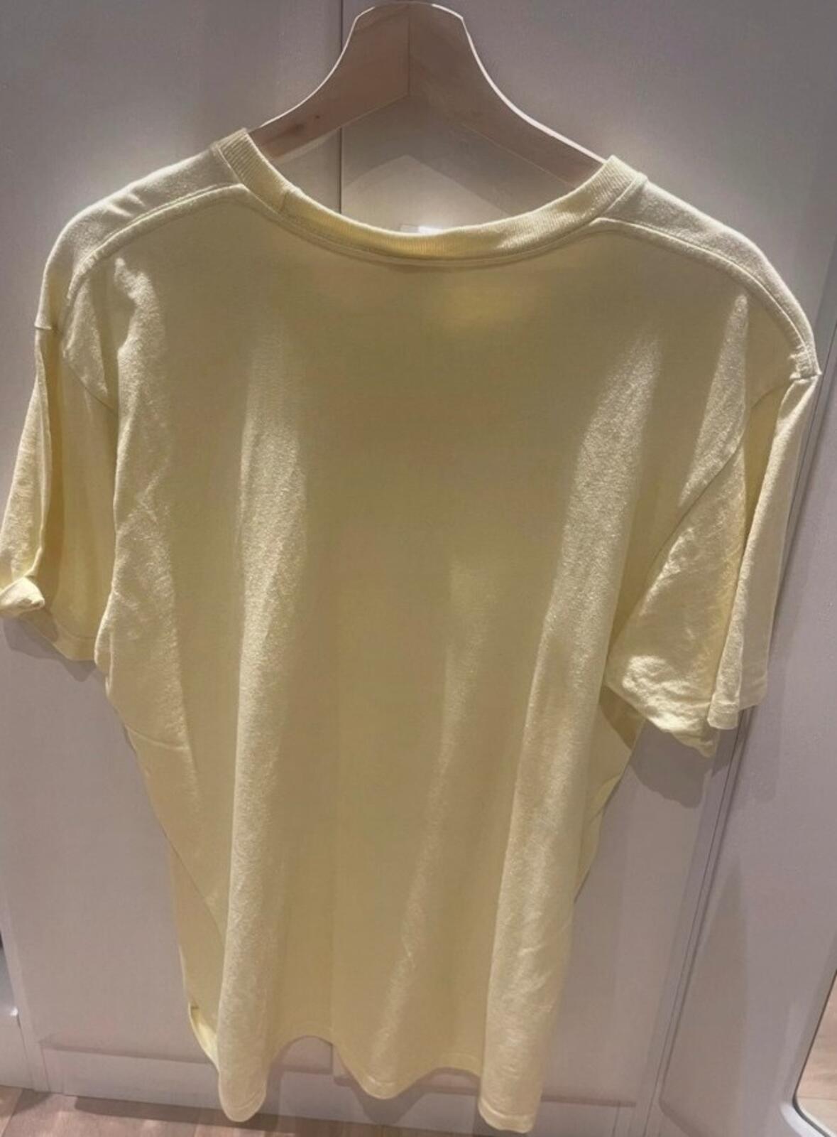 FW18 Supreme Madonna tee t-shirt L large pale yellow