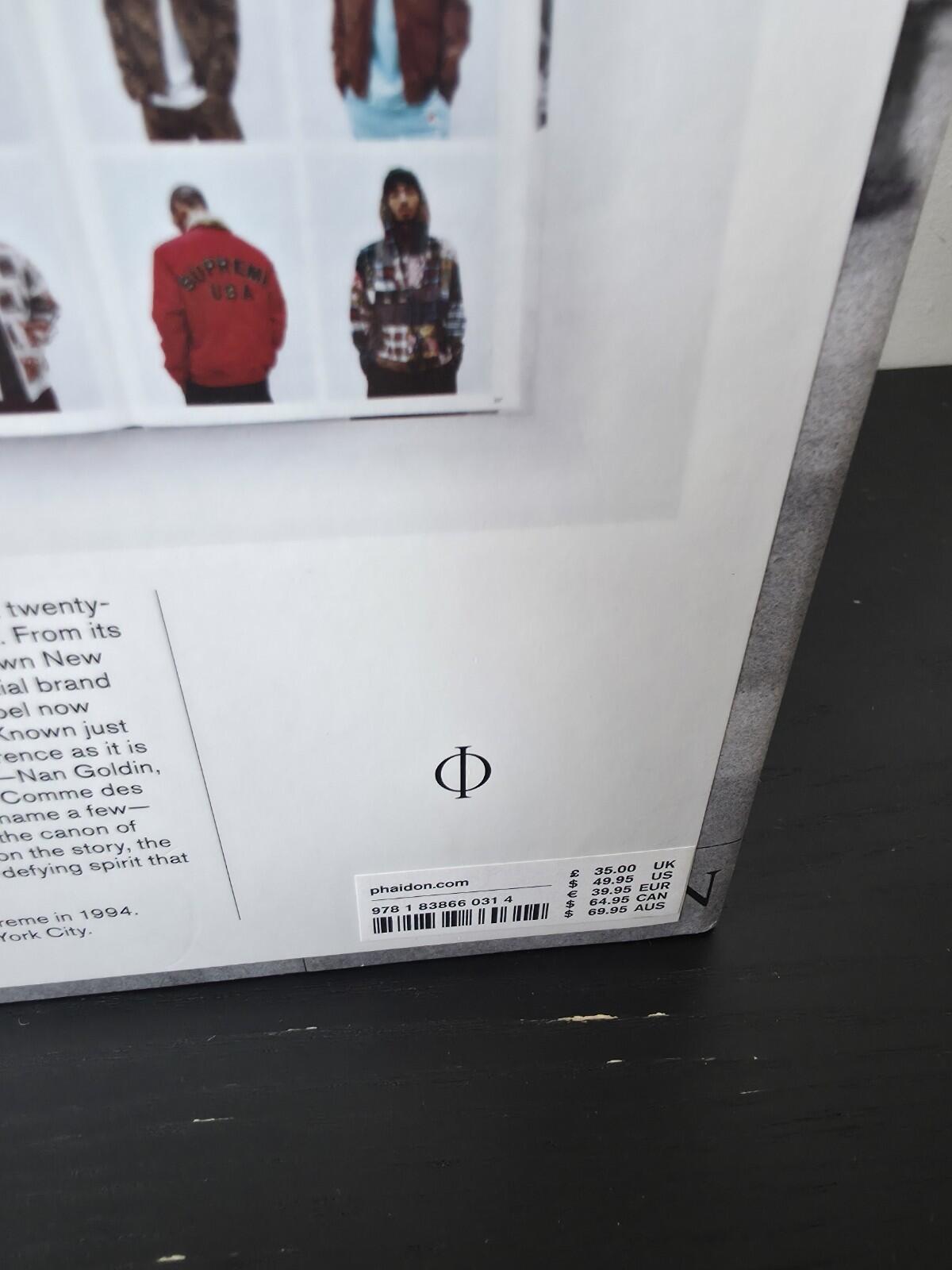 Supreme Vol. 2 Book (Without Slipcover) published by Phaidon