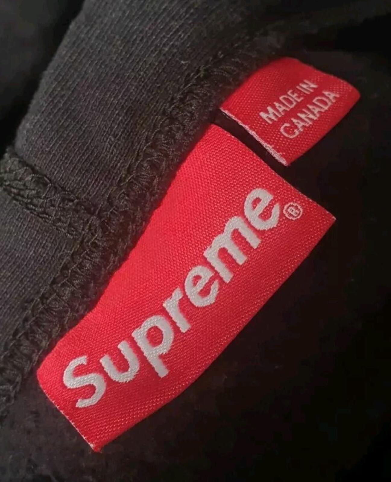 Set of FW19 Supreme S Logo sweatpant + Hooded Sweatshirt Black Hoodie Pants M